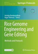 Rice Genome Engineering and Gene Editing [E-Book] : Methods and Protocols /