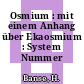 Osmium : mit einem Anhang über Ekaosmium : System Nummer 66.