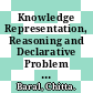 Knowledge Representation, Reasoning and Declarative Problem Solving [E-Book] /