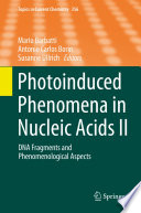 Photoinduced Phenomena in Nucleic Acids II [E-Book] : DNA Fragments and Phenomenological Aspects /