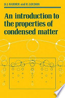 An introduction to the properties of condensed matter.