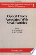 Optical effects associated with small particles.