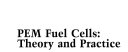 PEM fuel cells : theory and practice /