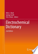 Electrochemical Dictionary [E-Book] /