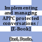Implementing and managing APPC protected conversations / [E-Book]