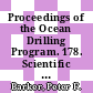 Proceedings of the Ocean Drilling Program. 178. Scientific results : antarctic glacial history and sea-level change, sites 1095 - 1103, 5 February - 9 April 1998 /