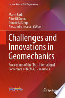 Challenges and Innovations in Geomechanics [E-Book] : Proceedings of the 16th International Conference of IACMAG - Volume 3 /