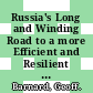 Russia's Long and Winding Road to a more Efficient and Resilient Banking Sector [E-Book] /