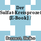 Der Sulfat-Kreisprozeß [E-Book] /