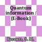 Quantum information / [E-Book]