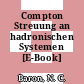 Compton Streuung an hadronischen Systemen [E-Book] /