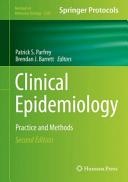 Clinical Epidemiology [E-Book] : Practice and Methods /