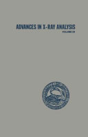 Annual conference on applications of X-ray analysis. 38. Proceedings : Denver, CO, 31.07.89-04.08.89 /