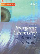 Inorganic chemistry in aqueous solution / [E-Book]