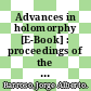 Advances in holomorphy [E-Book] : proceedings of the Seminario de Holomorfia, Univ. Federal do Rio de Janeiro, 26-28 Sept., 1977 /