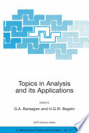 Topics in Analysis and its Applications [E-Book] /