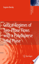 Critical Regimes of Two-Phase Flows with a Polydisperse Solid Phase [E-Book] /