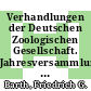 Verhandlungen der Deutschen Zoologischen Gesellschaft. Jahresversammlung 0080 : German Zoological Society meeting. 0080: proceedings : Ulm, 08.06.87-13.06.87.