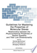 Guidelines for Mastering the Properties of Molecular Sieves [E-Book] : Relationship between the Physicochemical Properties of Zeolitic Systems and Their Low Dimensionality /