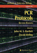 PCR protocols /