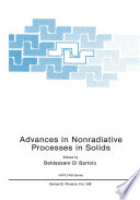 Advances in Nonradiative Processes in Solids [E-Book] /