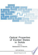 Optical Properties of Excited States in Solids [E-Book] /