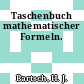 Taschenbuch mathematischer Formeln.