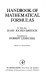 Handbook of mathematical formulas [E-Book] /