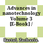 Advances in nanotechnology Volume 3 [E-Book] /