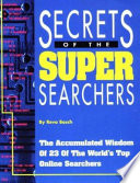 Secrets of the super searchers /