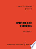 Lasers and Their Applications / Lazery I Ikh Primenenie / Лазеры И Их Применение [E-Book] /