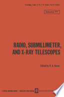 Radio, Submillimeter, and X-Ray Telescopes [E-Book] /