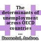 The determinants of unemployment across OECD countries [E-Book]: Reassessing the role of policies and institutions /