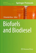Biofuels and Biodiesel [E-Book] /