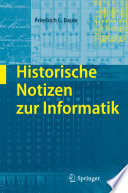 Historische Notizen zur Informatik [E-Book] /