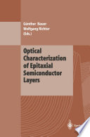 Optical Characterization of Epitaxial Semiconductor Layers [E-Book] /