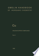 Cu Organocopper Compounds [E-Book] /