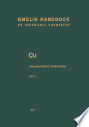 Cu Organocopper Compounds [E-Book] /