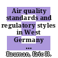 Air quality standards and regulatory styles in West Germany and the United States : Reprint.