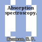Absorption spectroscopy.