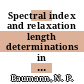 Spectral index and relaxation length determinations in borated D2O and H2O : [E-Book]