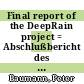 Final report of the DeepRain project = Abschlußbericht des DeepRain Projektes [E-Book] /