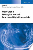 Main group strategies towards functional organic materials [E-Book] /