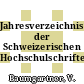 Jahresverzeichnis der Schweizerischen Hochschulschriften. 89,1986.