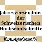 Jahresverzeichnis der Schweizerischen Hochschulschriften. 90.