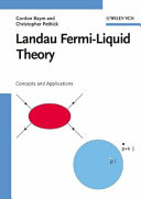 Landau Fermi liquid theory: concepts and applications.