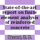 State-of-the-art report on finite element analysis of reinforced concrete /