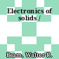 Electronics of solids /
