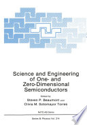 Science and Engineering of One- and Zero-Dimensional Semiconductors [E-Book] /
