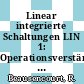 Linear integrierte Schaltungen LIN 1: Operationsverstärker und Komparatoren : A 99...muePC 4741, Datenlexikon, Vergleichstabelle.